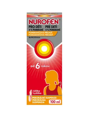 NUROFEN für Kinder Orange 40 mg/ml Suspension 100 ml