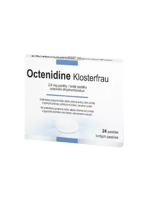 Octenidine Klosterfrau 2,6 mg 24 Pastillen