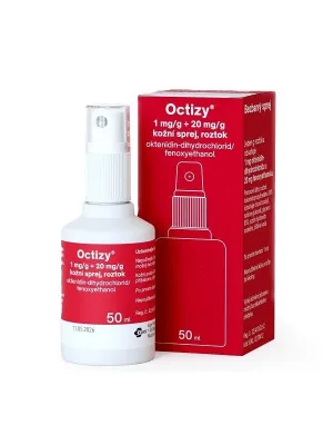 Octizy 1 mg/g + 20 mg/g Hautspray, Lösung 50 ml