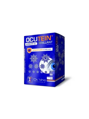 OCUTEIN Brillant Lutein 25 mg 60 Kapseln + Augentropfen als Geschenk