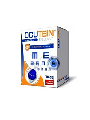 OCUTEIN Brillant Lutein 25 mg 90 + 30 Kapseln + Geschenk