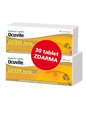 OCUVITE Lutein Forte 60 Tabletten + 30 Tabletten GRATIS