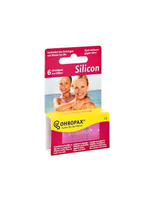 Ohropax Silicon Aqua Gehörschutz  6 Stück