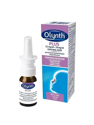 Olynth Plus 0.5 mg/ml + 50 mg/ml Nasenspray 10 ml