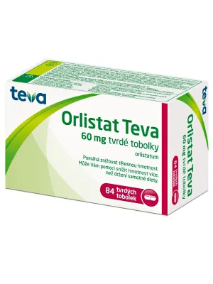 Orlistat Teva 60 mg 84 Kapseln