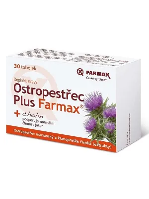 Ostropestrec - Mariendistel Plus Farmax 30 Kapseln