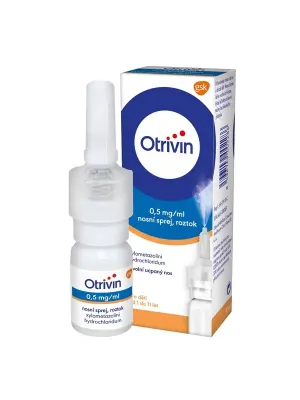 Otrivin 0.5 mg/ml Nasenspray, Lösung 10 ml + Dosierer