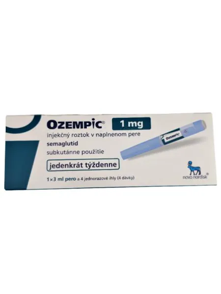 Ozempic® 1 mg Injektionslösung im Fertigpen, 1 Fertigpen à 3 ml + 4 Nadeln