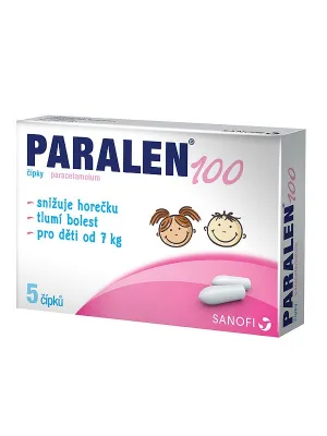 PARALEN 100 mg Zäpfchen 5 Stück