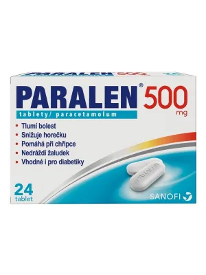 Paralen 500 mg 24 Tabletten