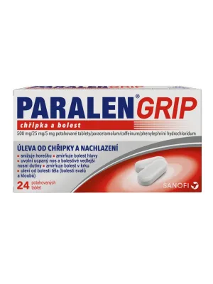 PARALEN GRIP Grippe und Schmerz 24 Tabletten