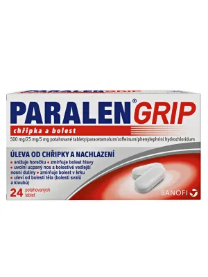 PARALEN GRIP Grippe und Schmerz 24 Tabletten