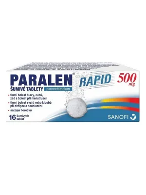Paralen Rapid 500 mg 16 Brausetabletten