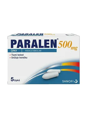 Paralen Zäpfchen 500 mg 5 Stück