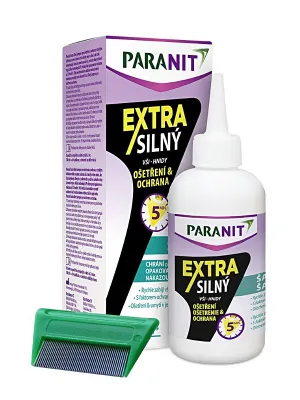 Paranit Extra starkes Shampoo 100 ml + Kamm