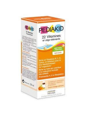 Pediakid 22 Vitamine Sirup 125 ml