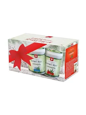 Pferdebalsam mit Hanf kühlend und wärmend 250 ml + 250 ml Weihnachtspackung