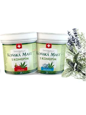 Pferdebalsam mit Hanf kühlend und wärmend 250 ml + 250 ml Weihnachtspackung