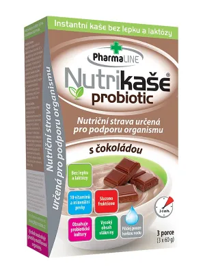PharmaLINE Nutri-Brei Probiotic mit Schokolade 180 g (3 Portionen)