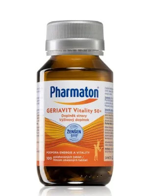 Pharmaton Geriavit Vitality 50+ 100 Tabletten