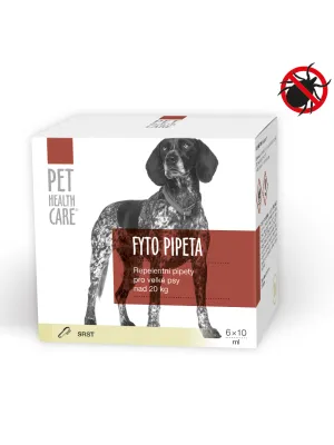 Phc Fyto Pipeta (Pipette) Hund über 20 Kg 6x 10 ml