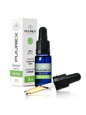 Puurex 5% CBD Öl (250 mg) 10 ml