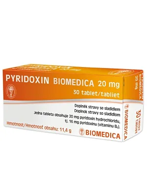 Pyridoxin Biomedica 20 mg 30 Tabletten