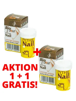 Pythie Kluger Pilz Biodeur Nagel 3 x 3 g - 1 + 1 GRATIS