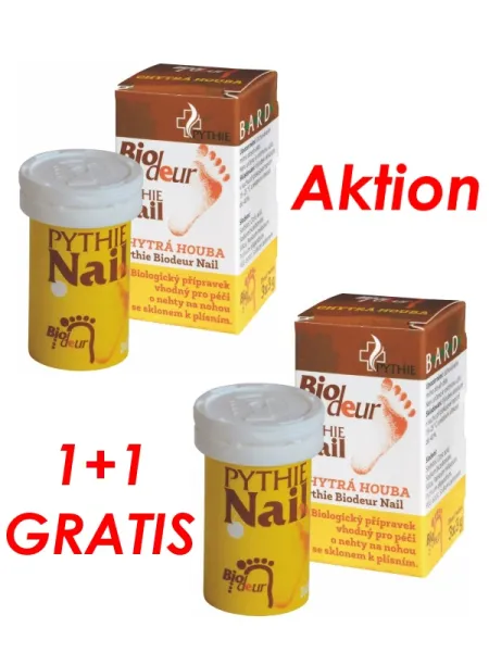 Pythie Kluger Pilz Biodeur Nagel 3 x 3 g - 1+1 GRATIS