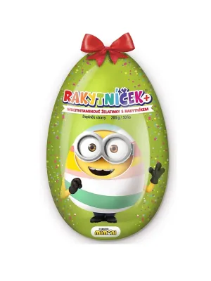 RAKYTNICEK+ Gelatinebonbons Minion 50 Stück grünes Ei