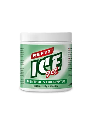 Refit Ice Massagegel mit Eukalyptus und Menthol 230 ml