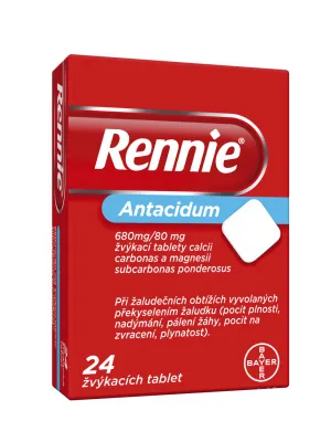 Rennie 680 mg/80 mg 24 Kautabletten