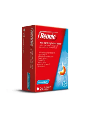 Rennie 680 mg/80 mg 24 Kautabletten