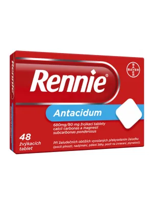 Rennie 680 mg/80 mg 48 Kautabletten