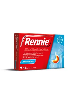 Rennie 680 mg/80 mg 48 Kautabletten