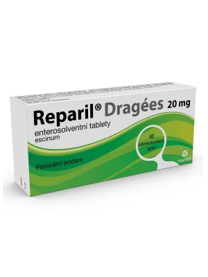 Reparil-Dragées 20 mg 40 Tabletten