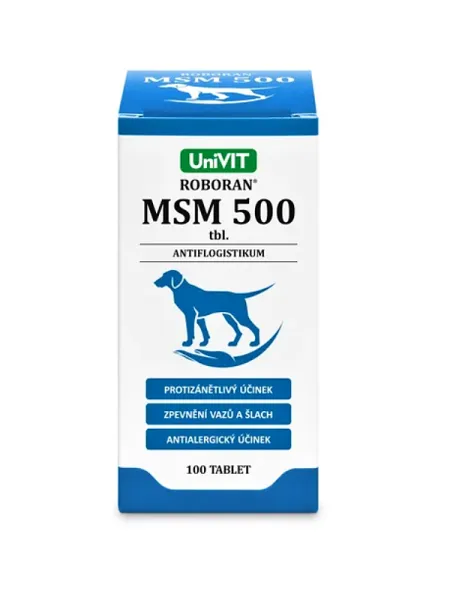 Roboran MSM 500 für Hunde 100 Tabletten