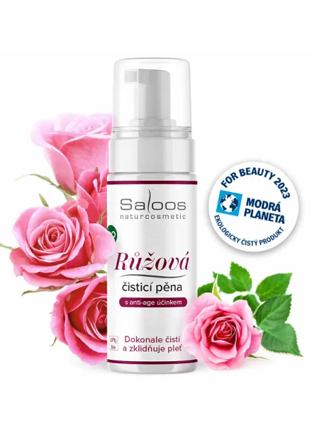 Saloos Rosenreinigungsschaum BIO 150 ml