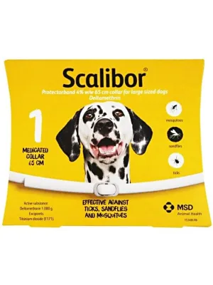 Scalibor Protectorband 1000 mg Antiparasitäres Halsband 65 cm für Hund