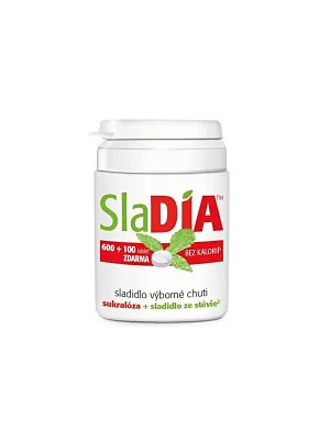 SLADIA SÜSSSTOFF 600+100 TABLETTEN