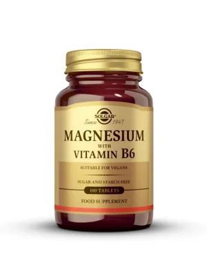 Solgar Magnesium mit Vitamin B6 100 Tabletten