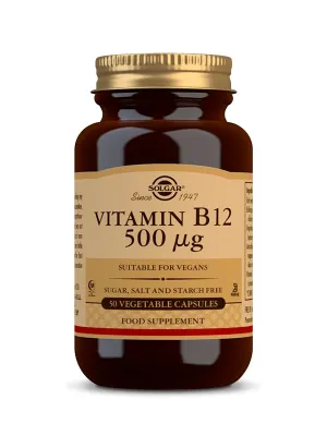 Solgar Vitamin B12 500 mcg 50 Kapseln