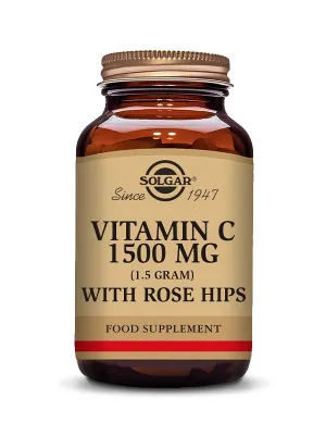 Solgar Vitamin C 1500 mg mit Hagebutten 180 Tabletten