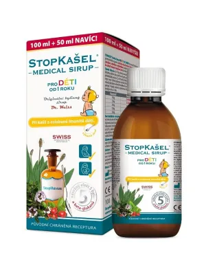 Stopkasel Medical Hustensirup für Kinder 100 + 50 ml