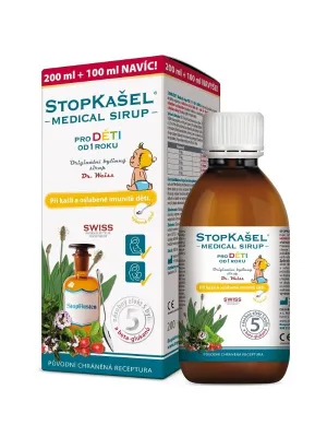 Stopkasel Medical Hustensirup für Kinder 200 + 100 ml