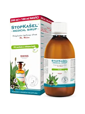 Stopkasel Medical Sirup 200 + 100 ml