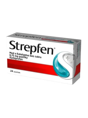 Strepfen Honig und Eukalyptus ohne Zucker 8.75 mg 24 Pastillen
