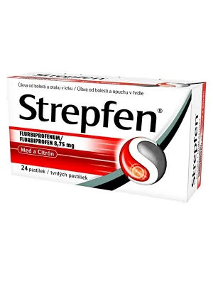 Strepfen Honig und Zitrone 8.75 mg 24 Pastillen