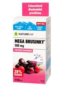 NATUREVIA Mega Preiselbeeren 60 Kapseln