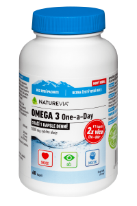 NATUREVIA Omega 3 One A Day 60 Kapseln